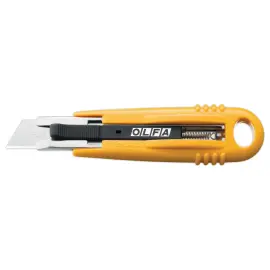 Cutter met trapeziumvormig mes SK4 Green - OLFA - 17,5 mm 