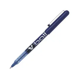 Rollerpen met metalen punt V Ball 05 PILOT - fijn schrift - Blauw 