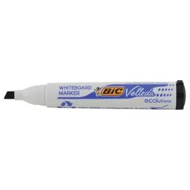 Droog uitwisbare marker Velleda 1751 - Beitelpunt - Zwart - BIC 