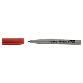 Permanent marker Marking Pocket van Bic - Rood 
