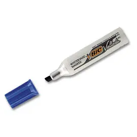 Droog uitwisbare marker Velleda 1781 beitelpunt - Blauw - BIC 