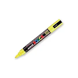 Gele verfmarker met kegelpunt - Posca 