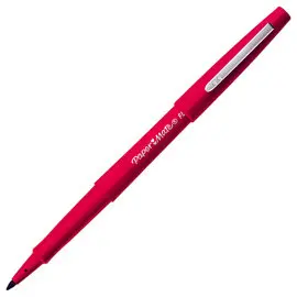Viltstift met nylon punt Flair - Medium schrift - Rood - PAPERMATE 