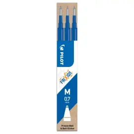3  Navullingen voor balpen Frixion Ball en Clicker - Blauw - PILOT 