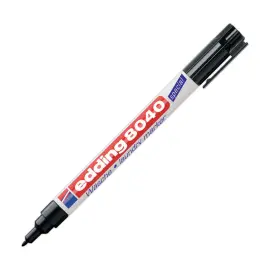 Textielmarker EDDING 8040 - fijn schrift- Zwart 