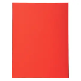 100  Mappen 220g gerecycleerd - Rood - EXACOMPTA 