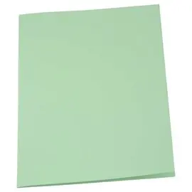 100  Mappen 220g gerecycleerd - Groen - EXACOMPTA 