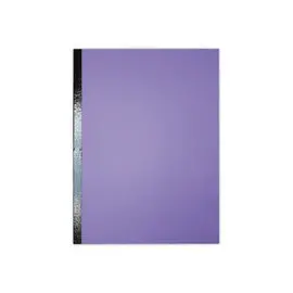 10  Brede map met versterkte rug - Zijvouw 3 cm - Karton 300g - Paars - ACCESS 
