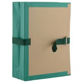 Archiefmap met zijvouw - Rug 10 cm - Groen - SOCARPA 