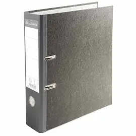 Ordner met hefboom rug 7 cm - Grijs gemarmerd - EXACOMPTA 