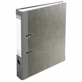 Ordner met hefboom - Rug 4cm - Grijs 