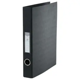 Ordner met 4 ringen - Rug 4 cm - Zwart - FIDUCIAL 
