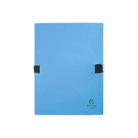 Uitbreidbare map met band N'Clip - Blauw - EXACOMPTA 