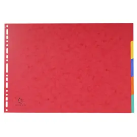 Set tabbladen - A3 liggend - 42x29.7 cm - 5 tabs 