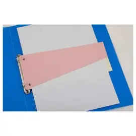 100  Tabbladen trapeziumvormig - in karton 