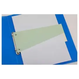 100  Tabbladen trapeziumvormig - in karton 