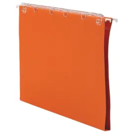 25  Hangmappen voor laden gerecycleerde kraft  - Onderkant 15 mm - Oranje - ACCESS 