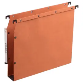 25  Hangmappen - Voor kasten onder druk - Bodem 50 mm - Oranje - ELBA 