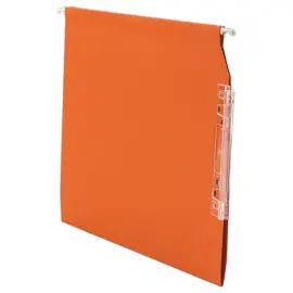25  Hangmappen in gerecycleerd karton - V-bodem - Oranje 