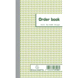 Bestelboek met lijnen 2 exemplaren 105x175 