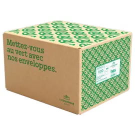 500 Enveloppen - extra wit C5 - gerecycleerd - 80 g/m&sup2; met venster 