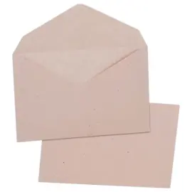 1000  Roze verkiezingsenveloppen - Ongegomde flap - 90x140mm - GPV 