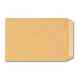 250  Witte omslagen met eco siliconestrook zonder sluiting - 229 x 324 mm - 90g - GPV 