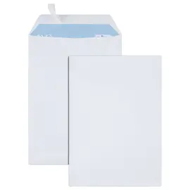 500  Witte akte-enveloppen - 90g - 162x229mm - zonder venster - GPV 