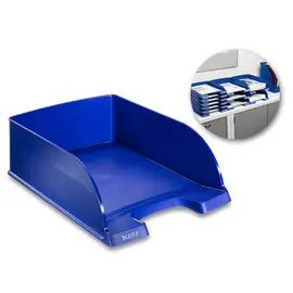 Brievenbak met grote capaciteit Jumbo - Blauw - LEITZ Plus 