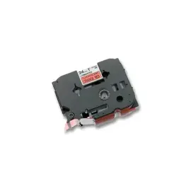 Ruban voor BROTHER labelmaker 24mm - zwart/oranje - TZEB51 