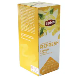 25 theezakjes  LIPTON aroma CITROEN 