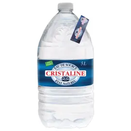 Plat water CRISTALINE van 5 liter 