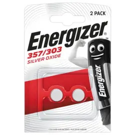 2  SR44 zilveroxide knoopcellen - 1,5V - ENERGIZER 