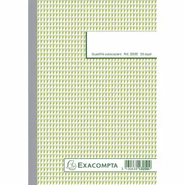 Zelfkopi&euml;rend papier Manifold geruit - 14.8x21cm -EXACOMPTA 