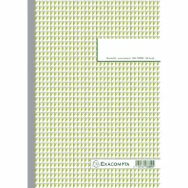 Zelfkopi&euml;rend, geruit bedrukt manifold  - 21x29,7cm - EXACOMPTA 