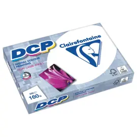 Pak van 250 vellen wit laserpapier CLAIREFONTAINE  DCP A3 - 160g 