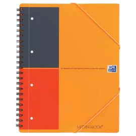 Schrift A4+ Meetingbook  - gelijnd 6 mm - 80g - OXFORD 
