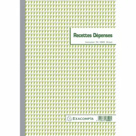 Bedrukte registers (Recettes/D&eacute;penses) 