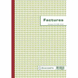 Bedrukte registers (Factures) 50 exemplaren triplo 21x29,7 