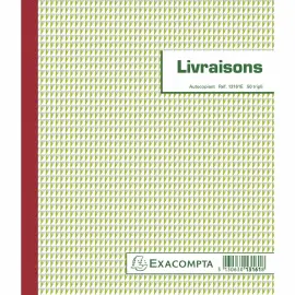 Doorschrijfboek "Leveringen" - EXACOMPTA 