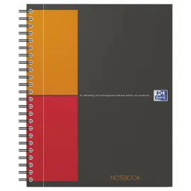 Spiraalschrift Notebook Oxford International A5 - 5x5 - 80g - 160 pag. 