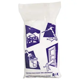 Pak witte katoenen doekjes - 1kg - voorgesneden 