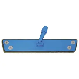 Trapeziumvormige bezemstok  met rubberzool L 60 cm - vloerreiniging 