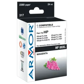 Inktcartridge ARMOR magenta compatibel met HP 88 