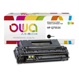 Lasercartridge ARMOR equiv. aan HP Q7553X - 53X Zwart HC 