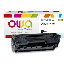 Lasercartridge ARMOR equivalent aan CANON FX10 - Zwart 