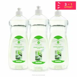 3 Vaatwasmiddelen + 1 gratis - 1L - Fiducial 