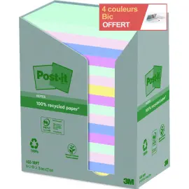16 Gerecycleerde Notities Collectie Natuur, 76 x 127 mm 