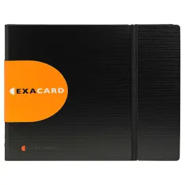 Exacard visitenkaartenhouder 240 k. zw 