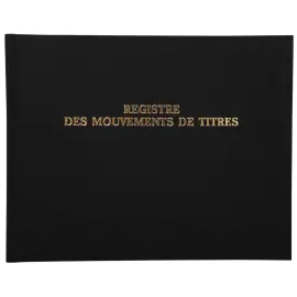 REG.24/32 MOUVEMENTS DE TITRES 100PAGES 
